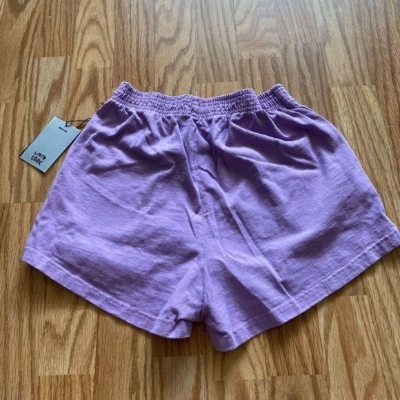 NEW LIVIN COOL ESSENTIAL LILAC SHORTS SZ XS - Picture 2 of 7